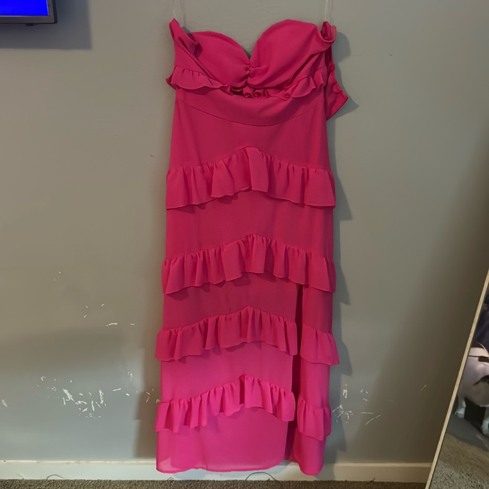 Pink dress